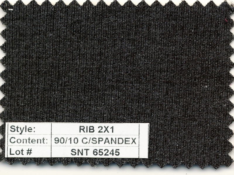 Rib 2x1 Cotton Spandex